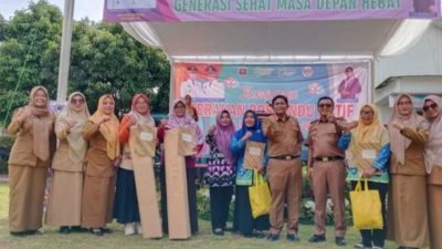 Dinas Kesehatan Kota Metro Adakan Gerakan Posyandu Aktif