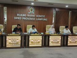 DPRD Lampung Melalui Komisi II Gelar RDP, Untuk Memastikan Program APBD 2026 Tepat Sasaran