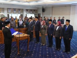 *Pemprov Lampung Lantik Enam Pejabat Dorong Birokrasi Adaptif dan Berdampak*