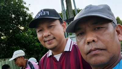 Anggota DPRD Metro Fraksi PDI-P akui fiskal sulit,warga dan kader pdi Perjuangan perbaiki infrastruktur rusak dan meminta kepada masyarakat utk bersabar
