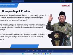 *Pemprov Lampung Terima Sapi Kurban Bantuan Presiden untuk Hari Raya Idul Adha 1447H/2026M