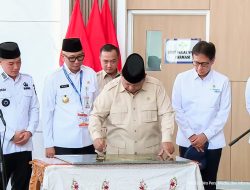 RS KH M Tohir Dipesisir Barat Diresmikan  Presiden Prabowo, Ini Kata Gubernur Mirza