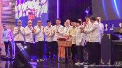 Gubernur Mirza Dampingi Presiden Buka Munas HIPMI XVII Di Lampung