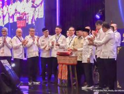 Gubernur Mirza Dampingi Presiden Buka Munas HIPMI XVII Di Lampung