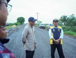 Jalan Rawa Jitu Umbul Mesir Dibangun, Distribusi Hasil Pertanian Semakin Lancar