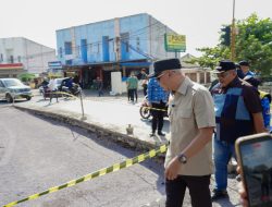 Gubernur Mirza Tinjau Langsung Progres Pelaksanaan Perbaikan Jalan Provinsi Ruas Gunung Sugih – Kota Gajah
