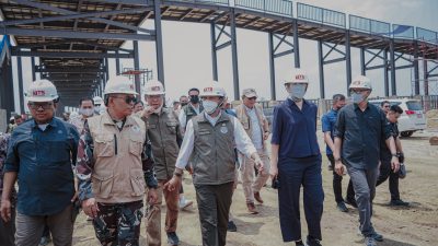 Gubernur Lampung Mirza Dampingi Menteri Kehutanan Tinjau Progres Kegiatan Mitigasi Interaksi Negatif Gajah Sumatera di  (TNWK)