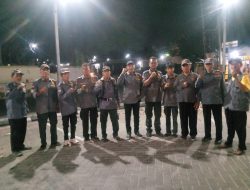 Satgas Linmas Melaksanakan Patroli Malam guna Keamanan ketertiban dan kenyamanan Masyarakat